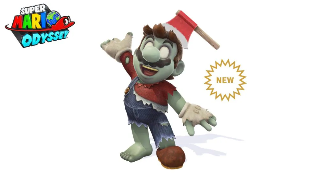 Super Mario Odyssey se prépare aussi pour Halloween