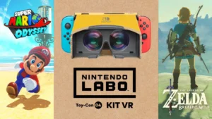 [Nintendo Labo] Super Mario Odyssey et Zelda BotW passent en VR