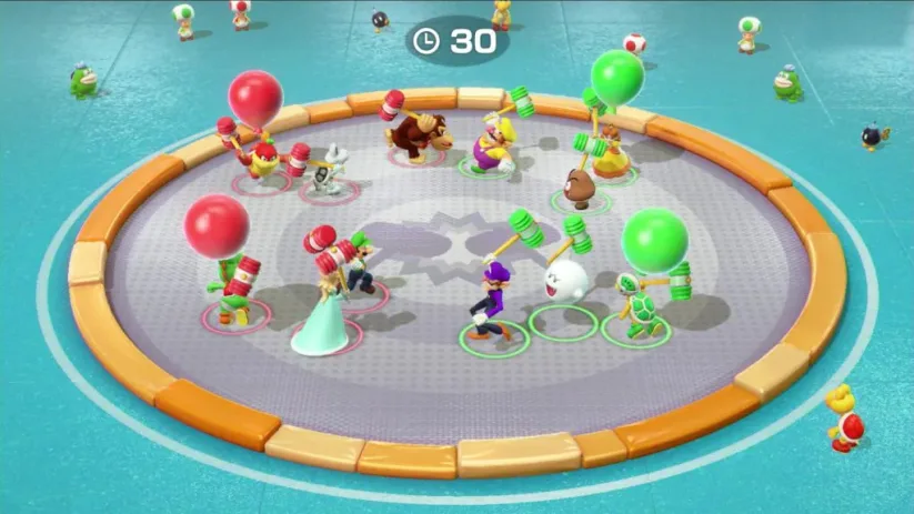 Jeu Super Mario Party sur Nintendo Switch : survivez avec vos alliés