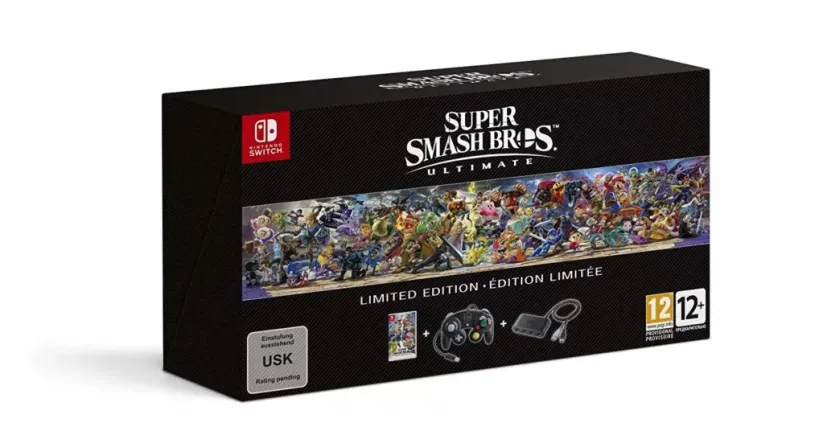 Pack Super Smash Bros Ultimate version collector : packaging