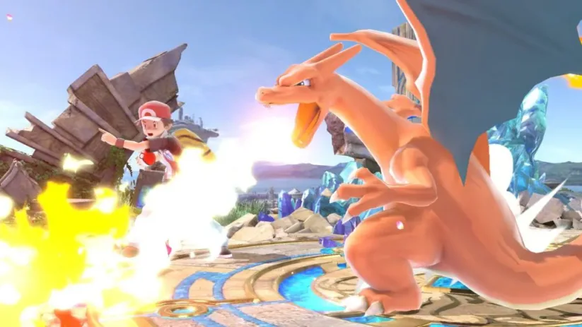 Le dresseur Pokémon dans Super Smash Bros. Ultimate sur Nintendo Switch