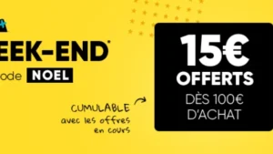 [Bon plan] Super week-end Fnac : 15€ ou 50€ offerts