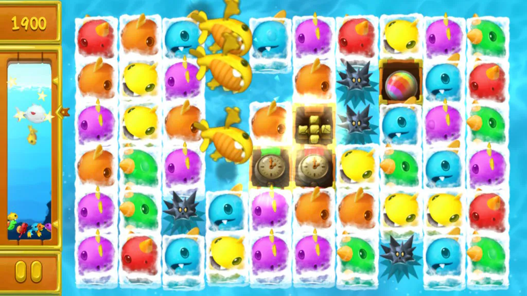 Jeu Swap This ! sur Nintendo Switch : mode duel de poissons