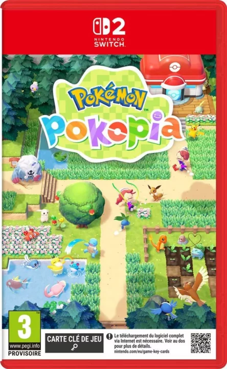 Pack Switch 2 + Pokémon Pokopia : screenshot de la jaquette du jeu