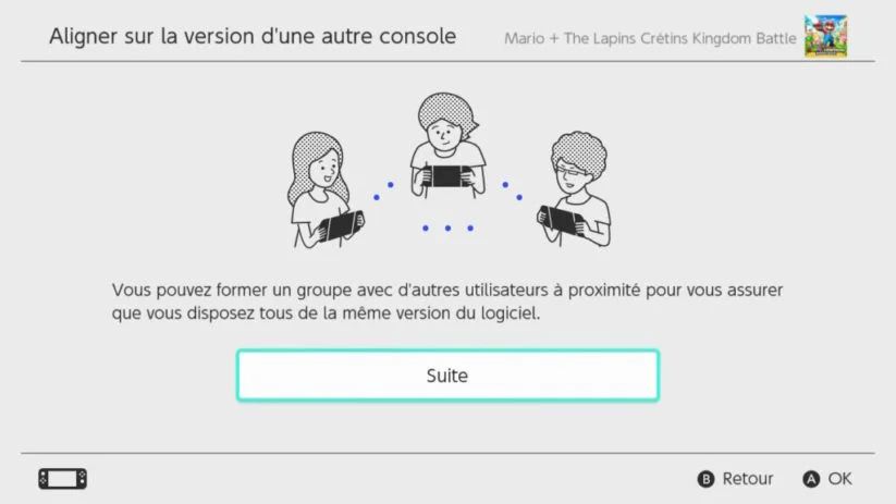 Switch Version 4.0 Aligner la Version