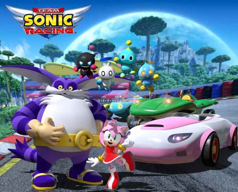 Jeu Team Sonic Racing sur Nintendo Switch : la Team Rose se présente