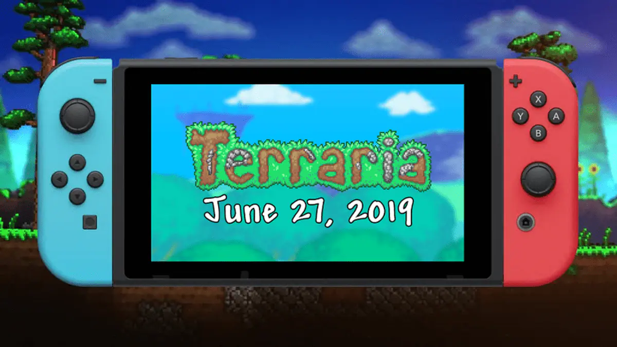 Terraria : un trailer de lancement pour sa sortie officielle sur Nintendo Switch