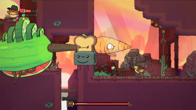 Jeu The Adventure Pals sur Nintendo Switch : le Boss Toast du monde Uber