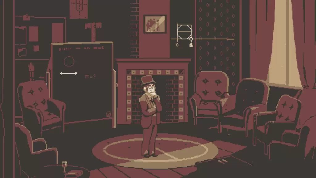 Jeu The Lion's Song sur Nintendo Switch : Emma/Emil face à son problème mathématique