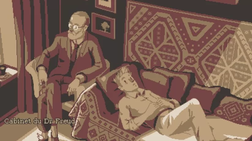 Jeu The Lion's Song sur Nintendo Switch : en séance avec le Dr Freud
