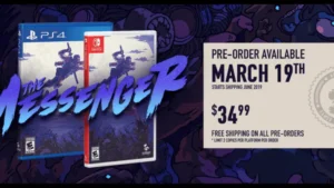 La 1ère édition boite de SpecialReserveGames sur Nintendo Switch sera The Messenger
