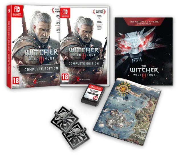 The Witcher 3 Wild Hunt Complete Edition version boîte standard