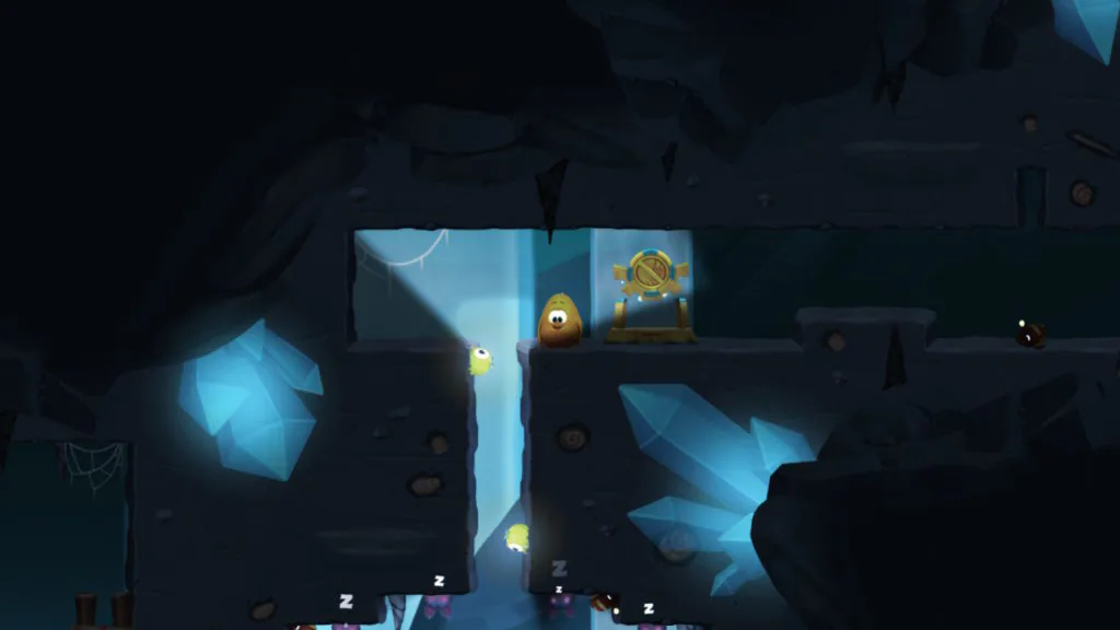 Jeu Toki Tori 2+ sur Nintendo Switch : la lumière comme arme