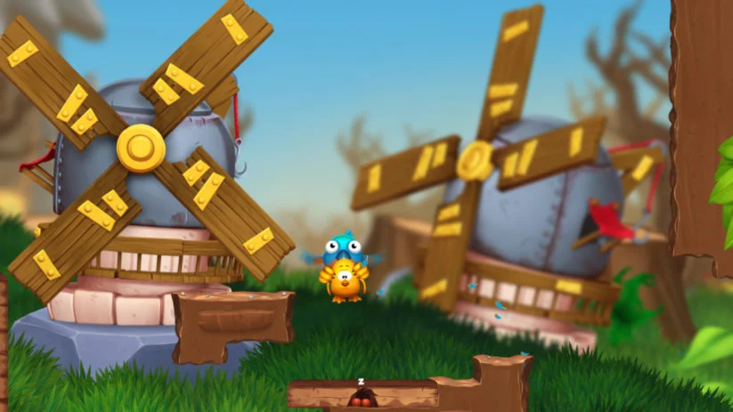 Image du jeu Toki Tori 2 sur Nintendo Switch : moulins