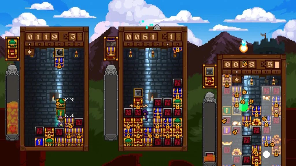 Jeu Treasure Stack sur Nintendo Switch : un joueur en moins
