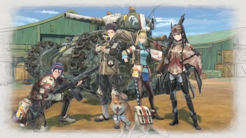 Jeu Valkyria Chronicles 4 sur Nintendo Switch : l'Escadron E