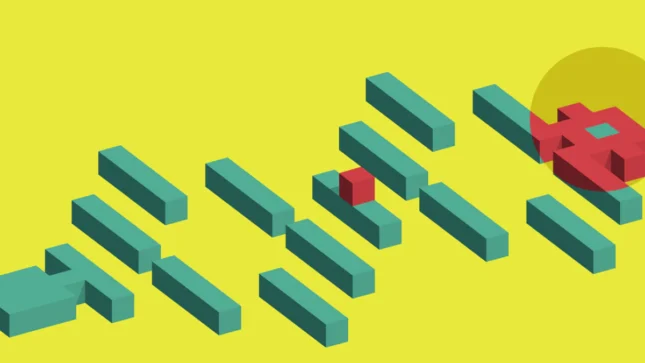 Jeu Vectronom sur Nintendo Switch : gardez le rythme pour progresser