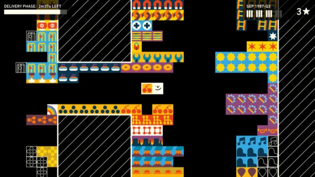 Jeu Wilmot's Warehouse sur Nintendo Switch : Classer les objets par forme