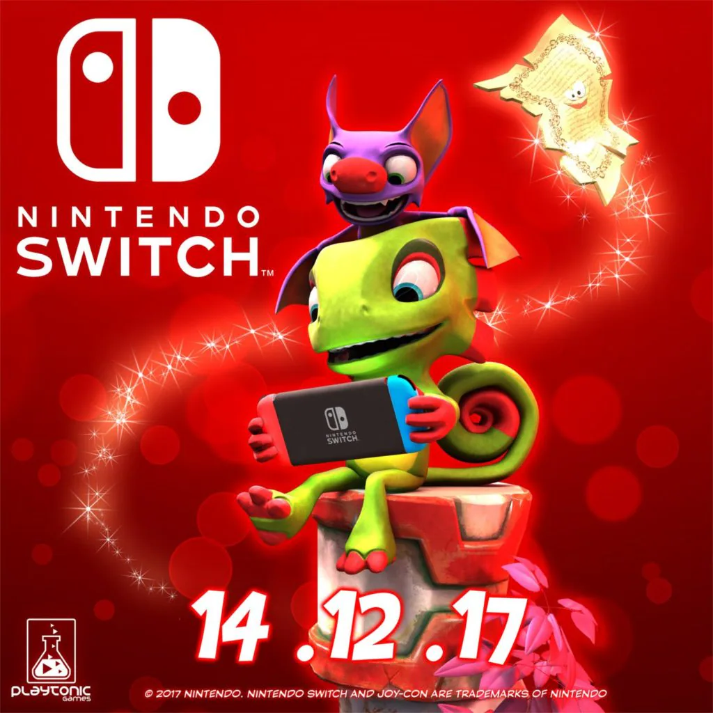 Yooka-Laylee : enfin une date de sortie sur Switch avant Noël