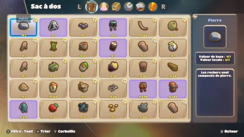 Jeu Yonder The Cloud Catcher Chronicles sur Nintendo Switch : Du craft, du craft et encore du craft.